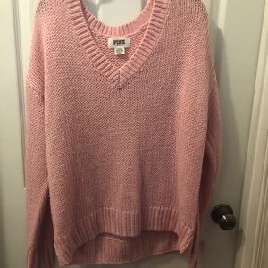 Pink Oversized Sweater